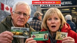 Goodbye to Lifetime Senior Licences as Canada Introduces $75 Renewal Rule From 15 January 2026