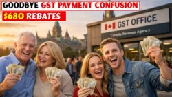 Goodbye to GST Payment Confusion as CRA Officially Confirms Rebates Worth Up to $680 From 15 January 2026
