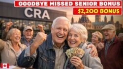 Goodbye to Missed Grant Payments as CRA Introduces $2,200 Senior Bonus Rule From 15 January 2026